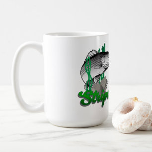 Mug Basse Étalée Le Roi D'Eau Douce Des Combattants