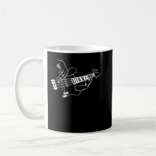 Mug Basse Guitare Lecteur Musique Guitariste Musicien 