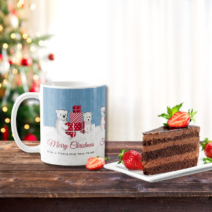 Mug Basses d'ours polaires adorables avec cadeaux de N