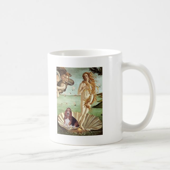 Mug Basset 1 - Naissance de Vénus (Droite)