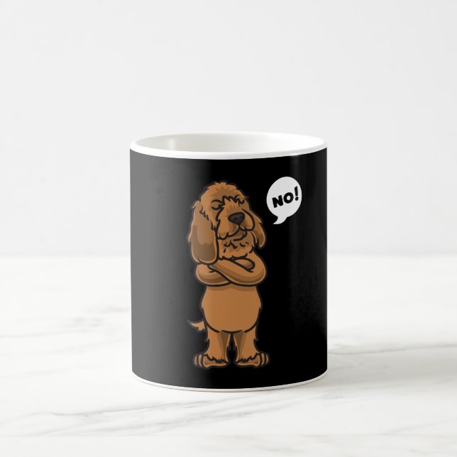 Mug Basset fauve de Bretagne Chien drôle (Centre)