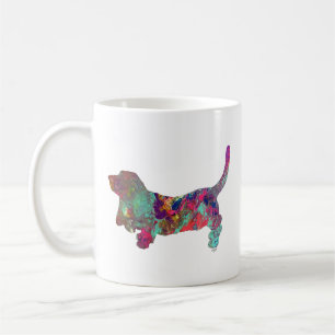 Mug Basset Hound, cadeaux de Basset Hound, Basset