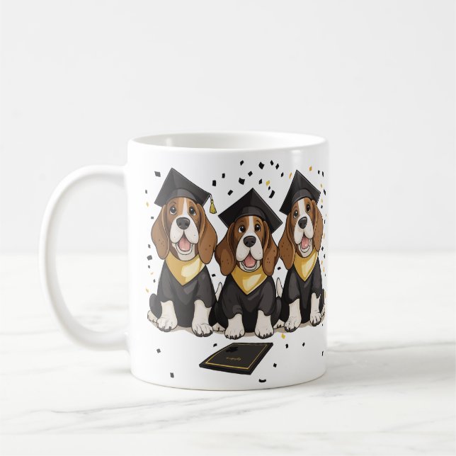 Mug Basset Hound Dogs (Gauche)