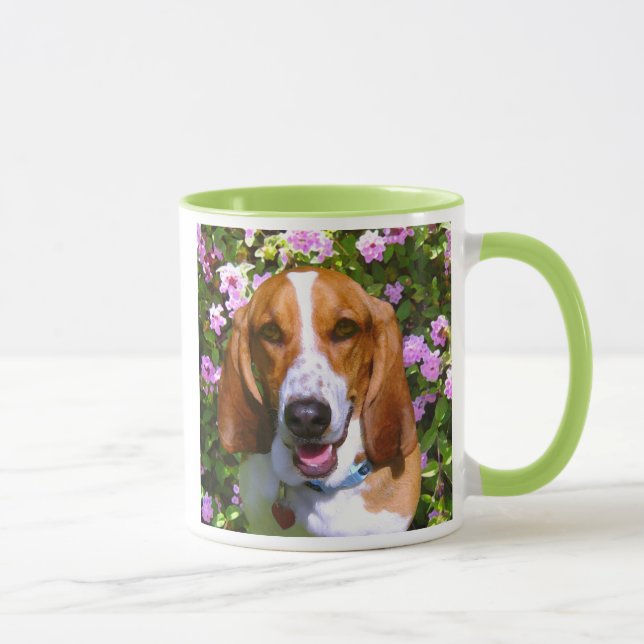 Mug Basset Hound heureux (Droite)