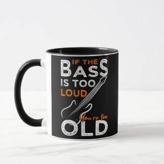 Mug Bassplayer Bass Guitare drôle Baider disant
