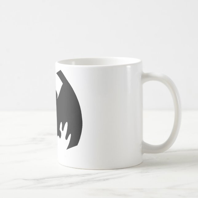 Mug Bat Black Le MUSÉE Zazzle Cadeaux (Droite)