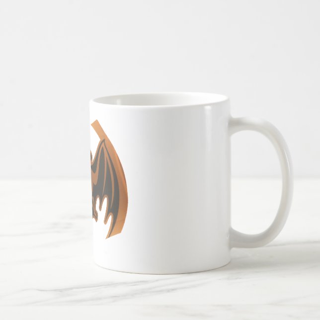 Mug Bat Brown Le MUSÉE Zazzle Cadfts (Droite)