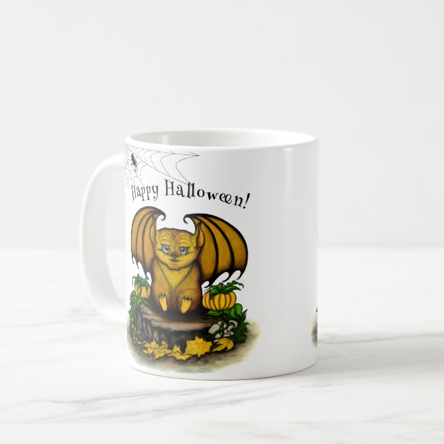 Mug Bat d'Halloween mignonne (Devant gauche)