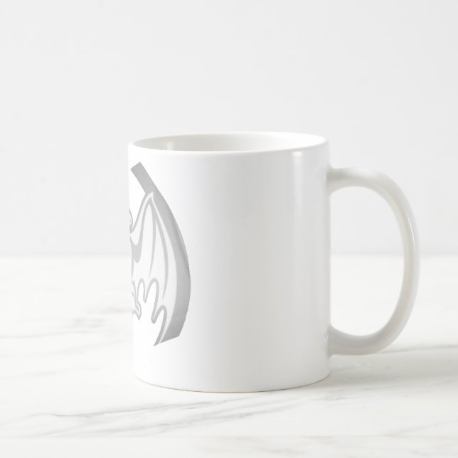Mug Bat Gray Inv Le MUSÉE Zazzle Cadeaux (Droite)