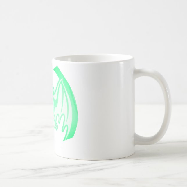 Mug Bat Green Inv Le MUSÉE Zazzle Cadeaux (Droite)