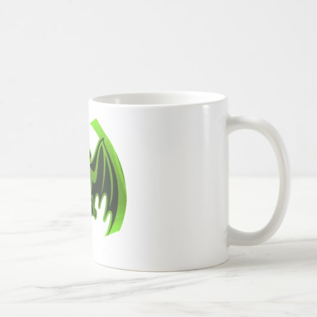 Mug Bat Green MUSEUM Zazzle Cadeaux (Droite)