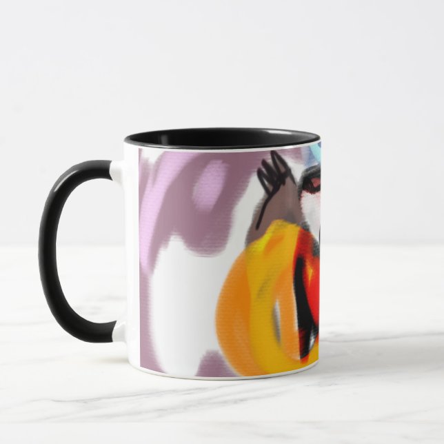Mug Bat Halloween misty (Gauche)