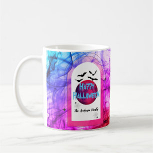 Mug Bat & Spider Nom Colorful Moderne Joyeux Halloween