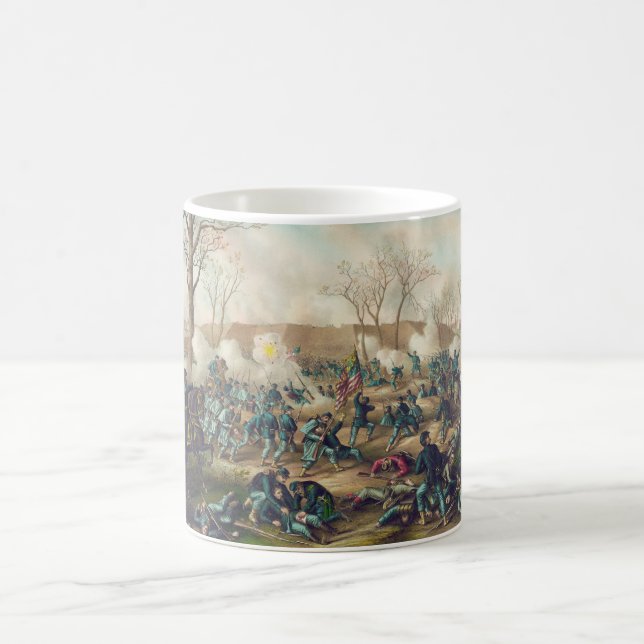 Mug Bataille américaine de guerre civile de fort (Centre)