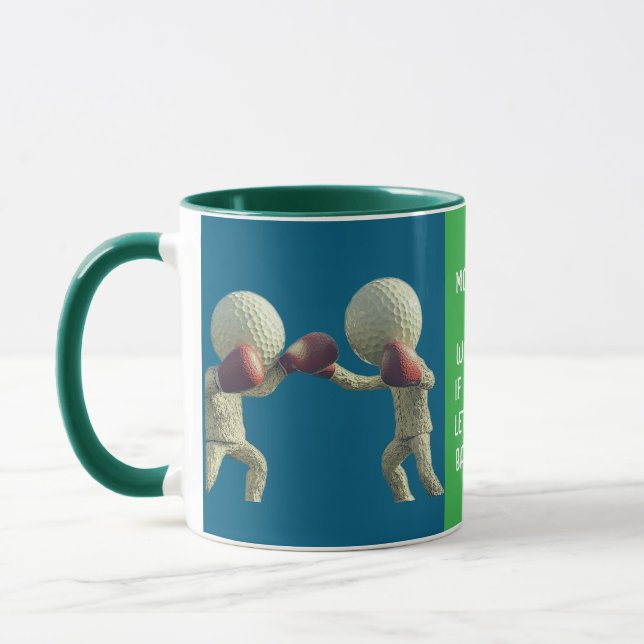 Mug Bataille de balles de golf (Gauche)
