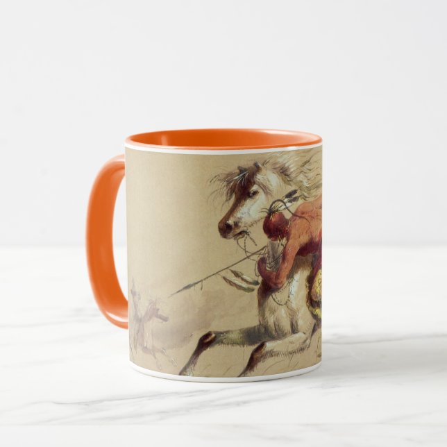 Mug Bataille De Blue Water Creek Par Alfred Jacob Mill (Devant gauche)