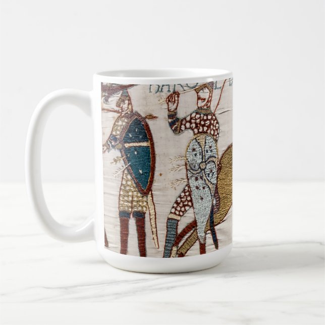 Mug Bataille de Hastings - Bayeux Tapestry King Harold (Gauche)