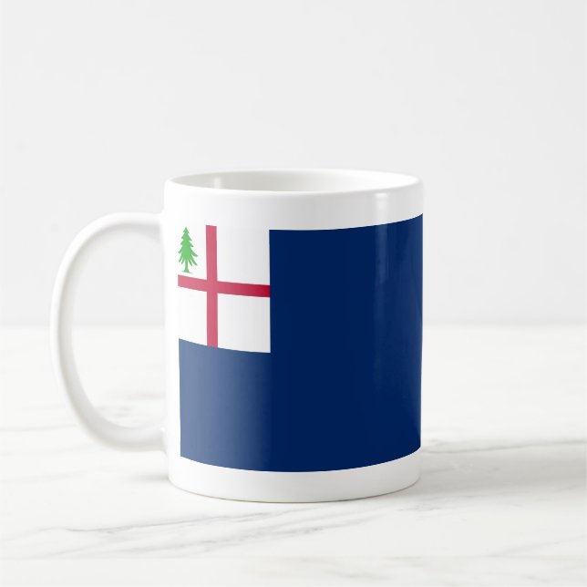 Mug Bataille de révolution américaine de drapeau de (Gauche)