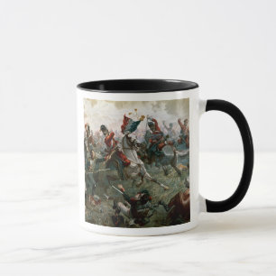 Mug Bataille de waterloo, le 18 juin 1815, 1898
