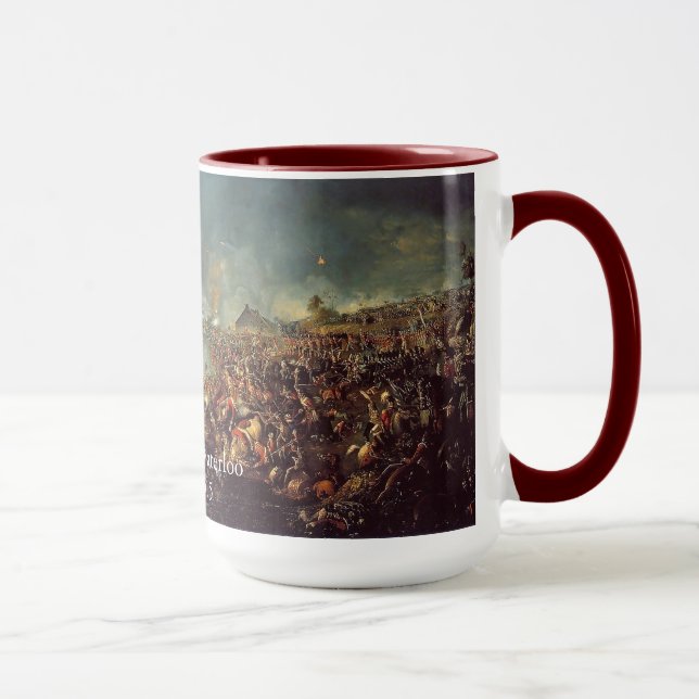 Mug Bataille de waterloo par William Sadler (Droite)