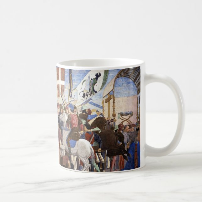 Mug BATAILLE D'HÉRACLIE par Piero Della Francesca (Droite)