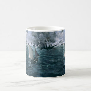 Mug Bataille d'USS Kearsarge et de CSS Alabama Manet