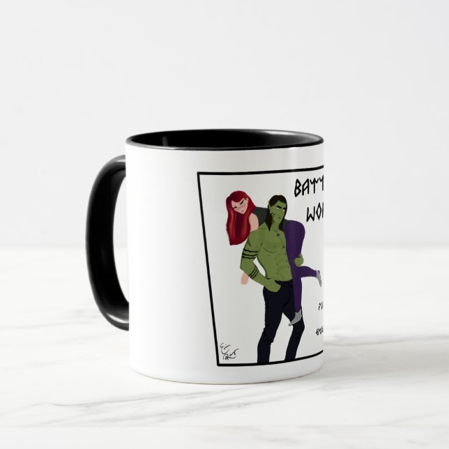 Mug Bataille gagnée (Devant gauche)