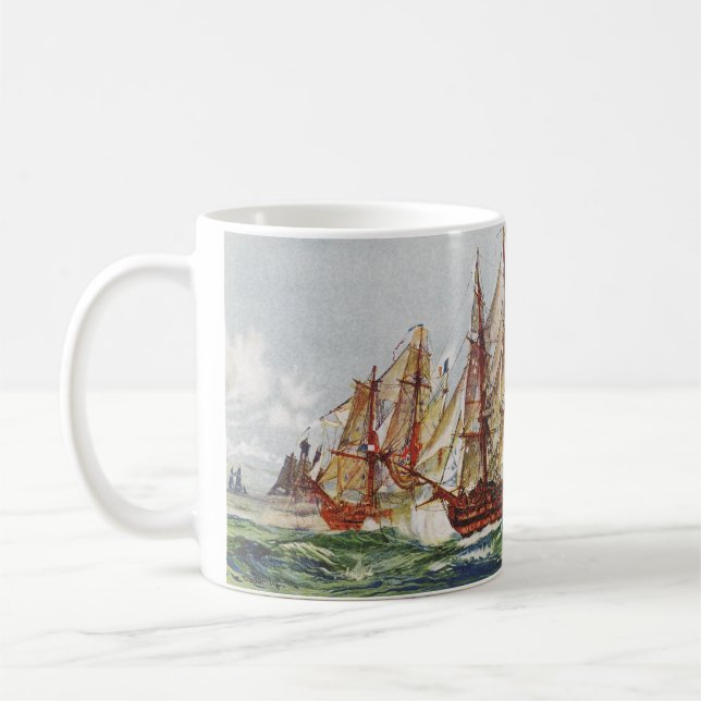 Mug Bataille navale de Trafalgar (Gauche)