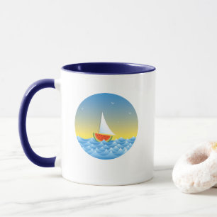 Mug Bateau à eau de pastèque