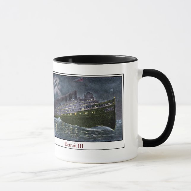 Mug Bateau à vapeur Detroit III (Droite)