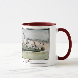 Mug Bateau À Vapeur Ville D'Erie