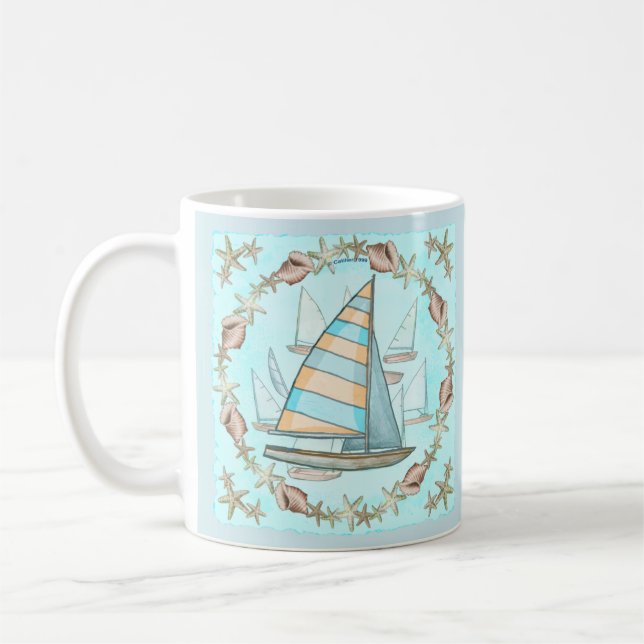 Mug Bateau à voile (Gauche)