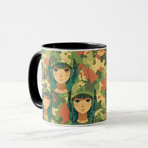 Mug Bateau à voile avec voiles écarlates motif aquarel