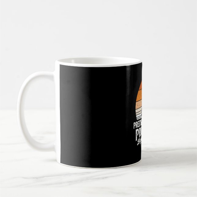 Mug Bateau à voile rétro coucher de soleil drôle voile (Gauche)