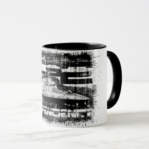 Mug Bateau de combat Littoral Musique Indépendance