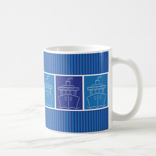 Mug Bateau de croisière (Droite)
