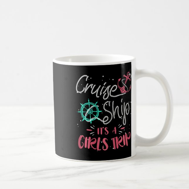 Mug Bateau de croisière pour femmes C'est un voyage de (Droite)