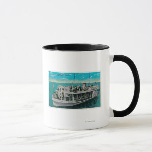 Mug Bateau de fond en verre dans Avalon, île de
