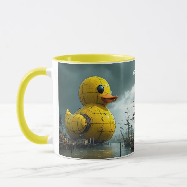 Mug Bateau de guerre Imaginaire Cute Duck (Gauche)