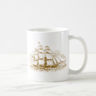 Mug Bateau de navigation vintage