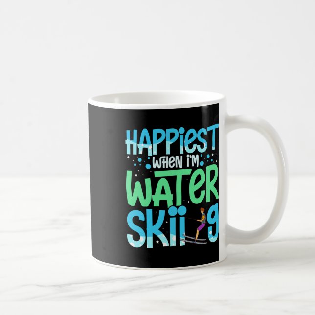 Mug Bateau de ski nautique Planche pour débutant Skieu (Droite)