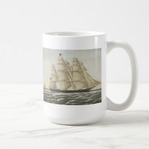 Mug Bateau de tondeuse, nuage volant
