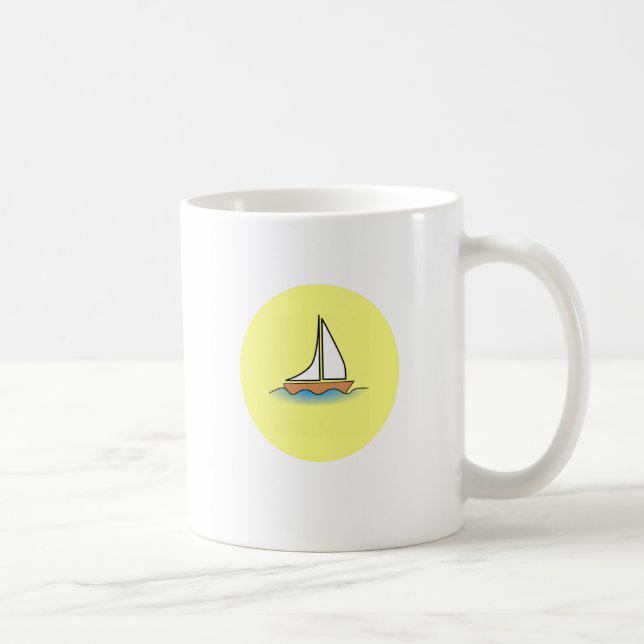 Mug bateau d'été plaisance pêche sportive pêche à l'ea (Droite)