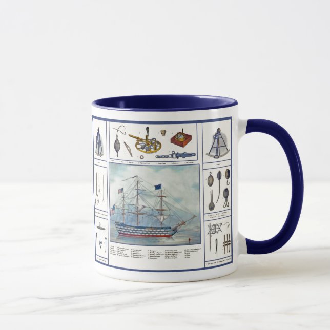 Mug Bateau et meubles (Droite)