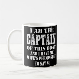 Mug Bateau Je Suis Le Capitaine De Ce Bateau Ski De Vo