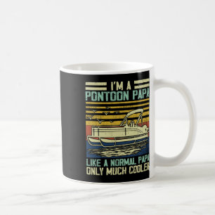 Mug Bateau Pontoon Capitaine Papa Papa Papa Papa Gag P