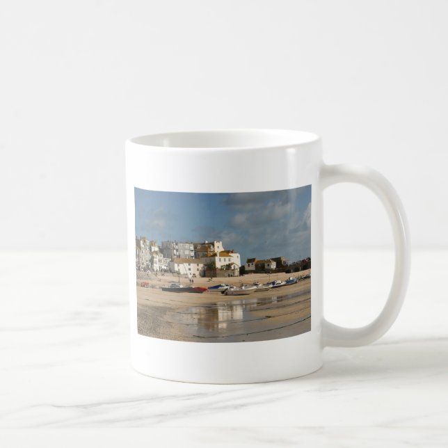 Mug Bateaux à marée basse, port de St Ives (Droite)