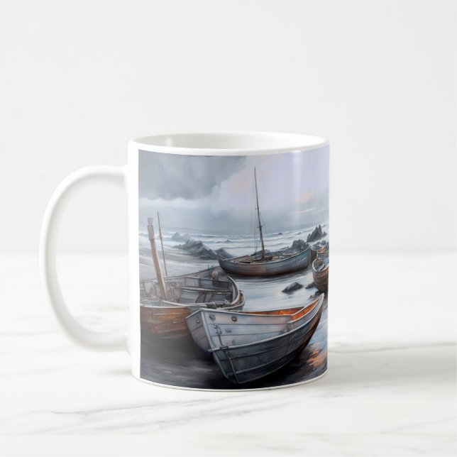 Mug Bateaux au large (Gauche)