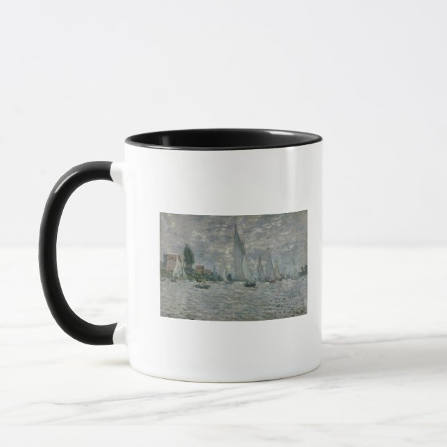 Mug Bateaux de Claude Monet |, ou régate à Argenteuil (Gauche)