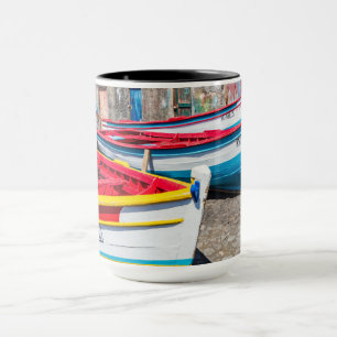 Mug Bateaux de pêche colorés, Cap-Vert